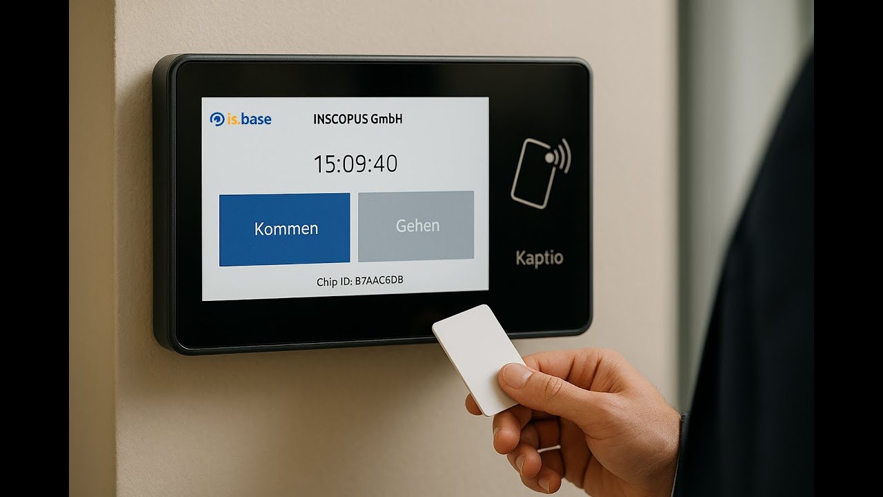 Anleitung: Zeiterfassung mit is.base