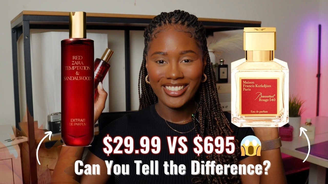 ZARA RED TEMPTATION SANDALWOOD VS BACCARAT ROUGE 540 | 695 $ ПРОТИВ ДУБЛИКАТА ЗА 30 $ | ЗАМЕТИТЕ ...