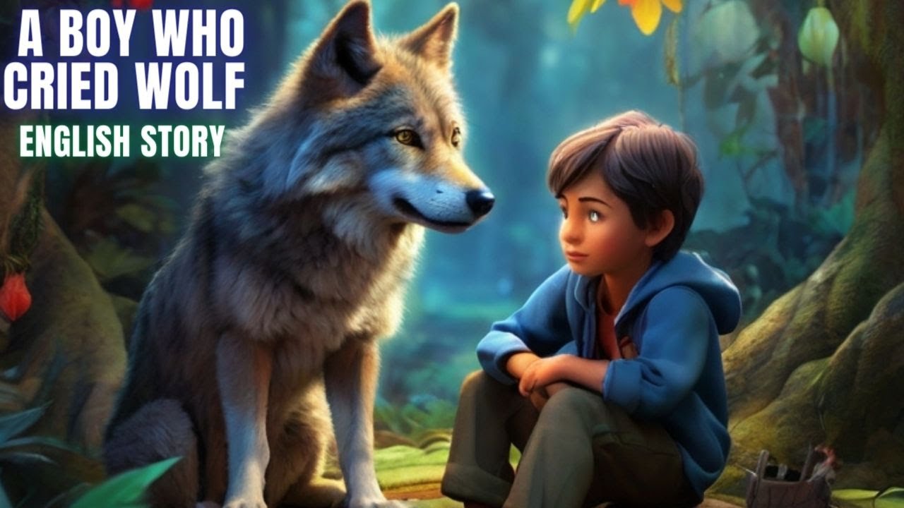 The Boy Who Cried Wolf | English Story for Kids | Bedtime Story for Kids | Cartoon Story