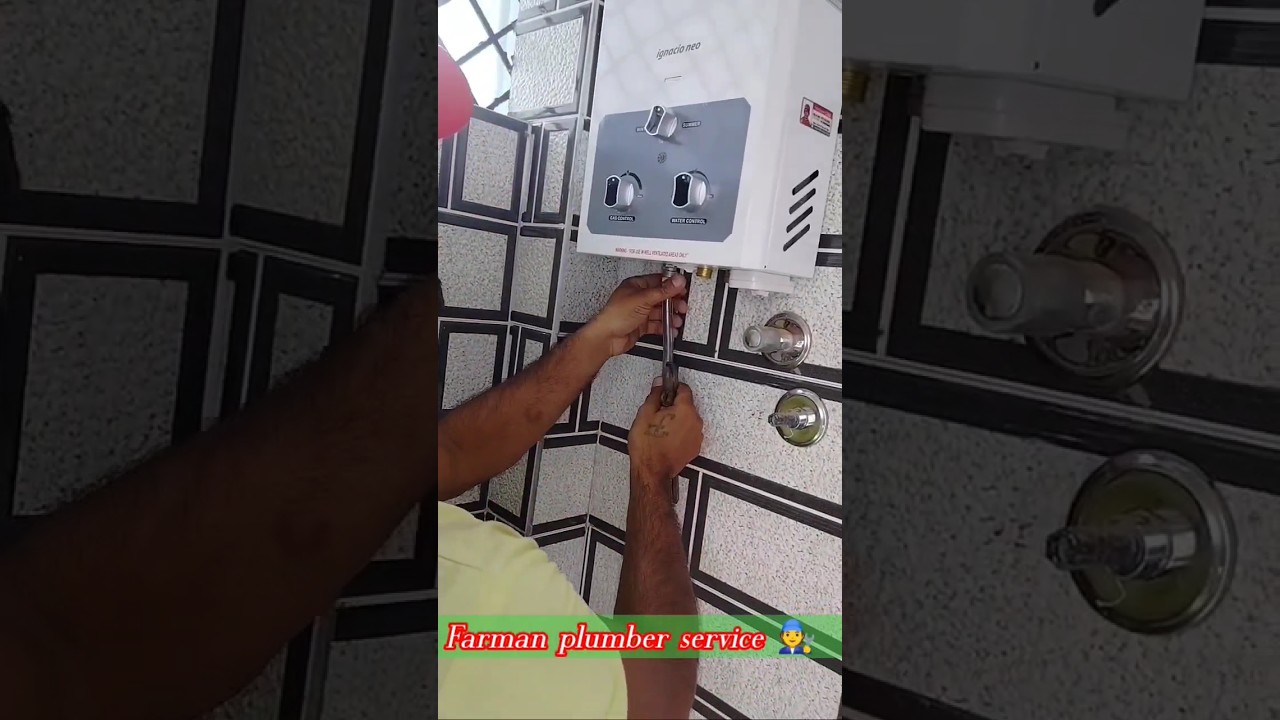 How to ges gusser installation!#youtubeshorts #shorts #plumbing
