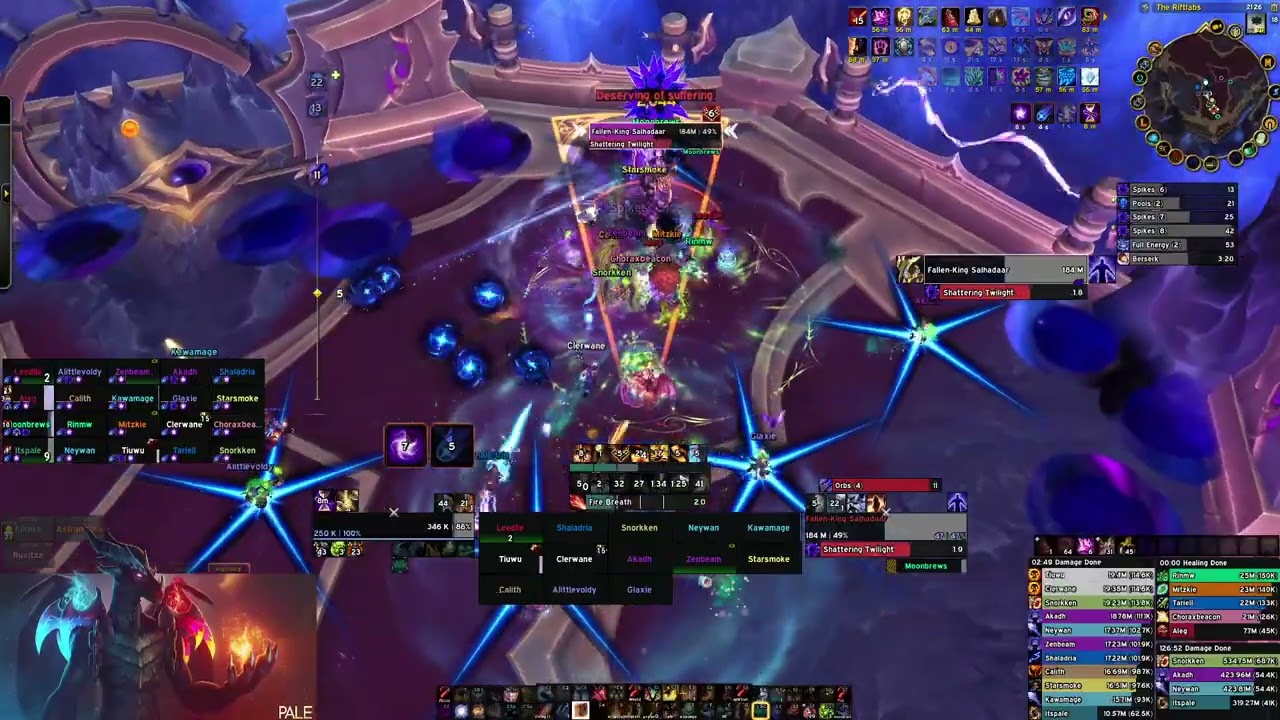 Winters Heart vs Mythic Fallen-King Salhadaar | Augmentation Evoker PoV