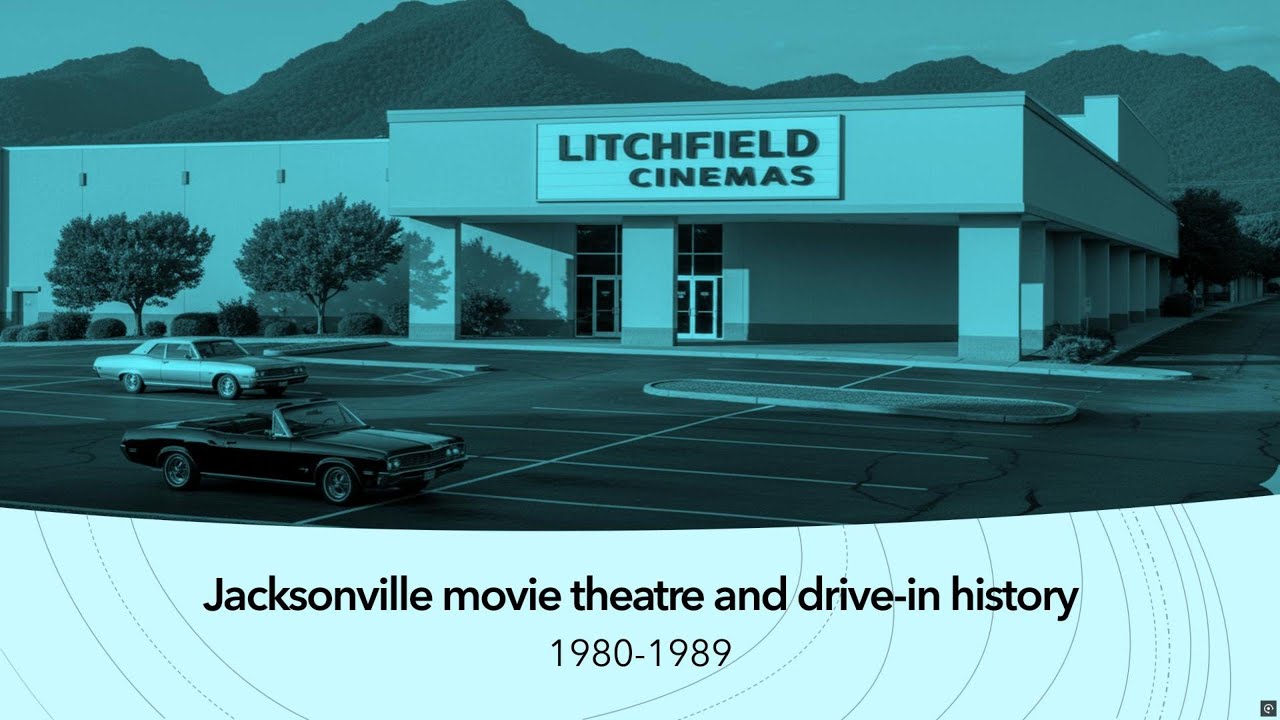 Jacksonville movie theatre and drive-in history 1980-1989 - remastered