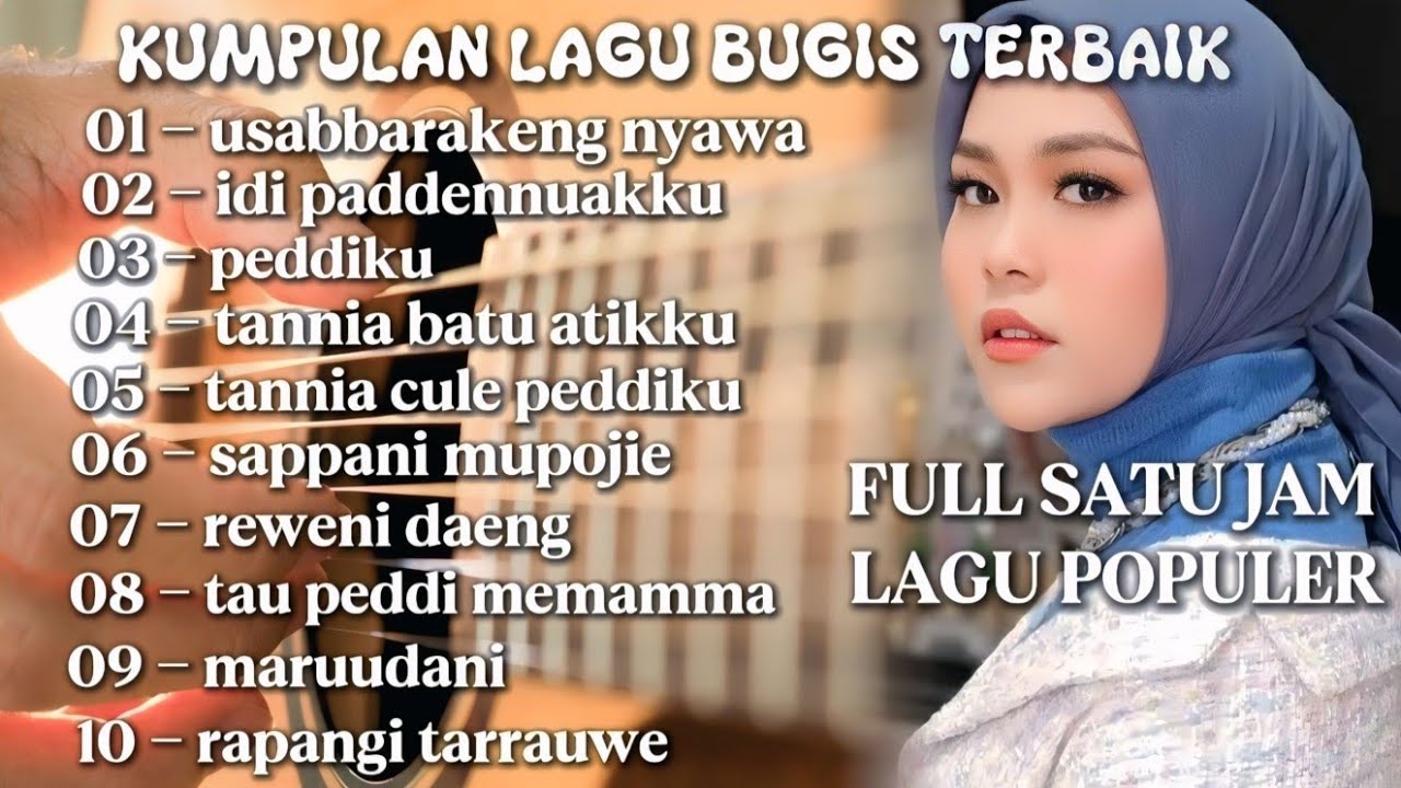 Kumpulan lagu bugis slowrock terbaik sepanjang masa 2024/2025