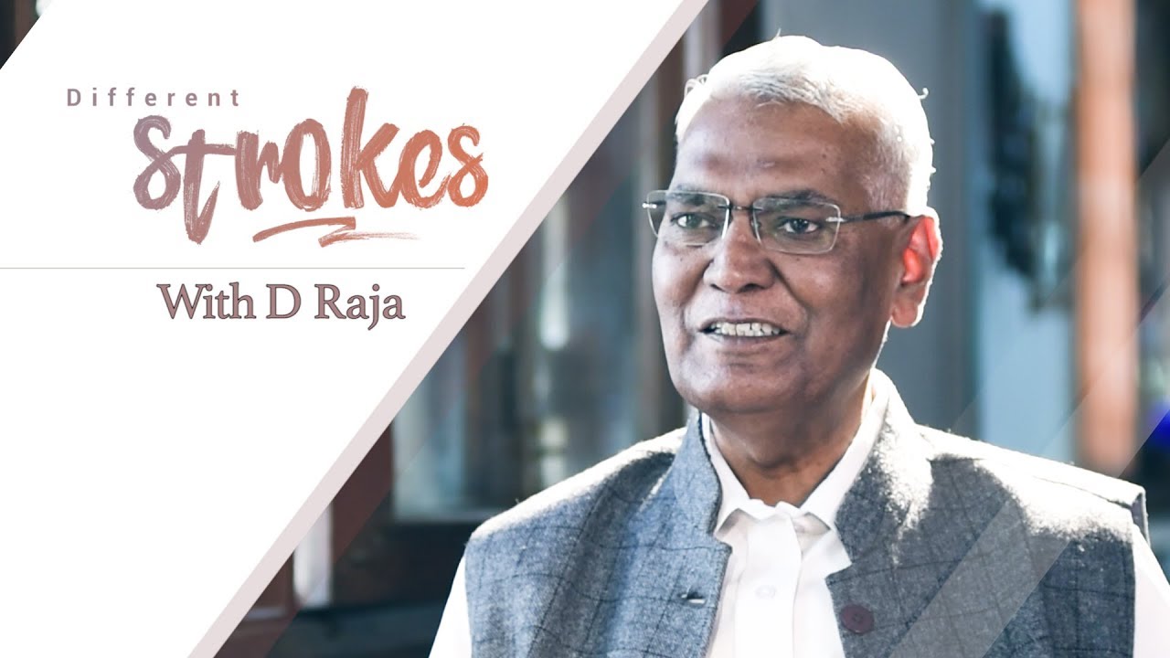 ‘I was ashamed I didn’t know Marx,’ CPI leader D Raja recounts school years