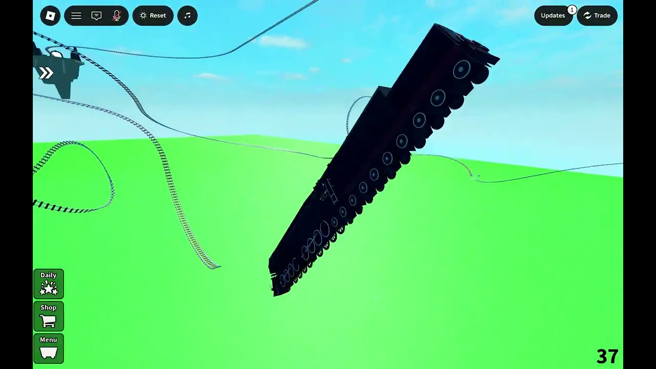 CRAZY BACKFLIP IN CREATE A CART RIDE