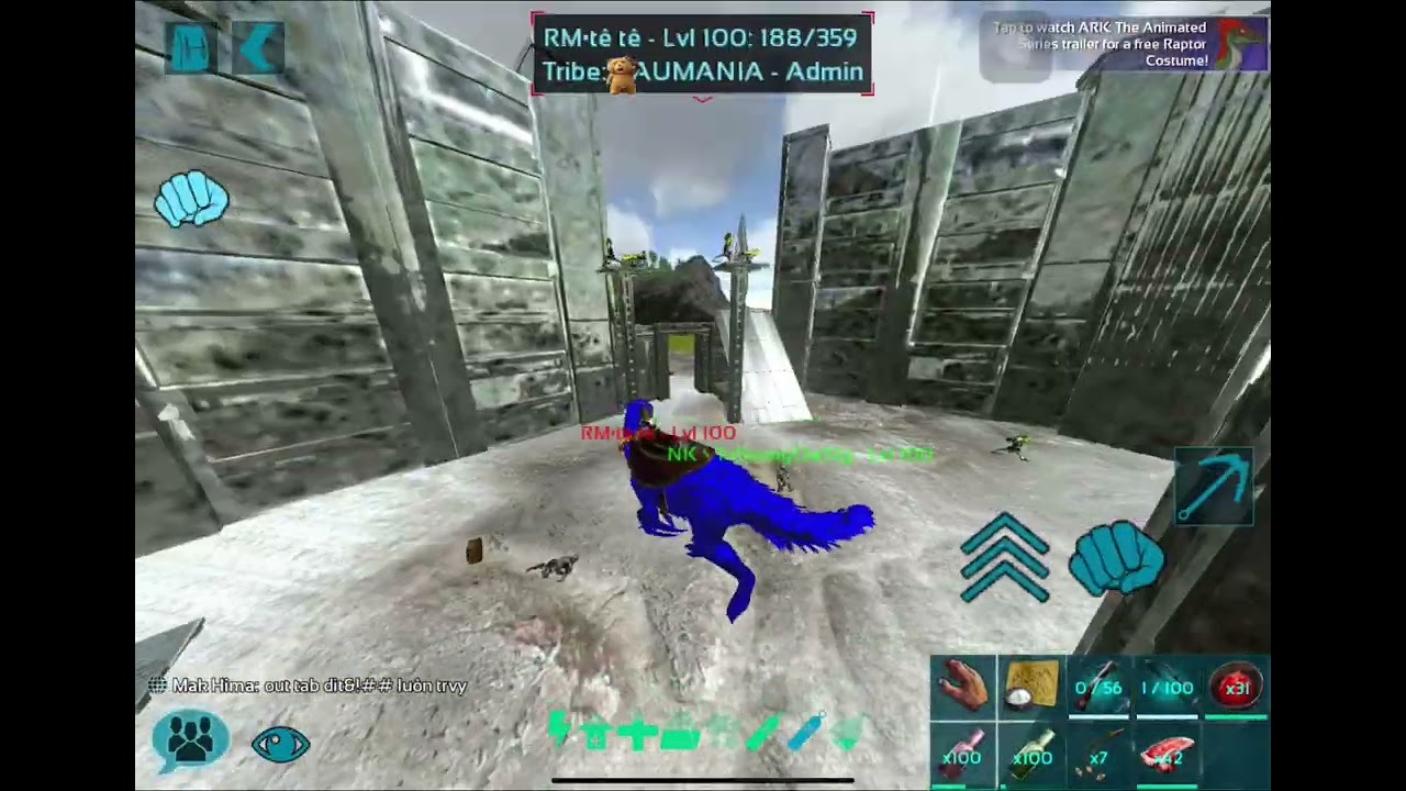 ARK MOBILE || PVP NO RAID || ODIN KINGDOM #arksurvivalevolved