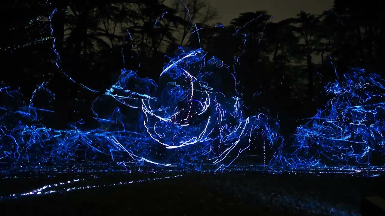 Fête des Lumières 2024 - Solar Dust - Parc de la Tête d'Or - Lyon