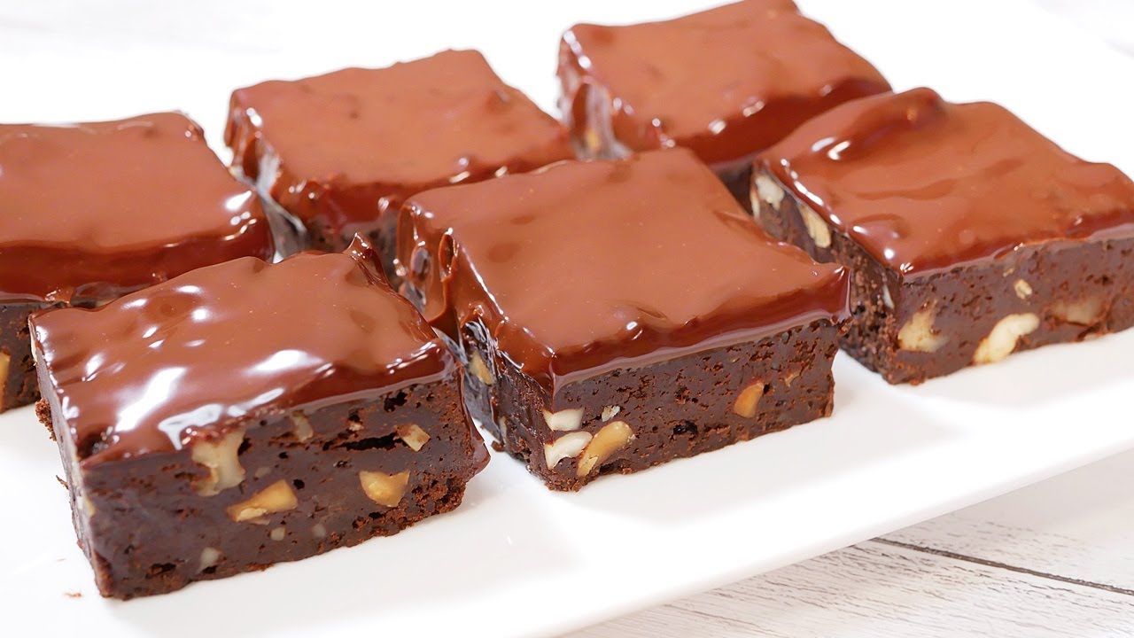 板チョコで作れるしっとり濃厚ブラウニーThe Best Fudgy Brownie Recipe