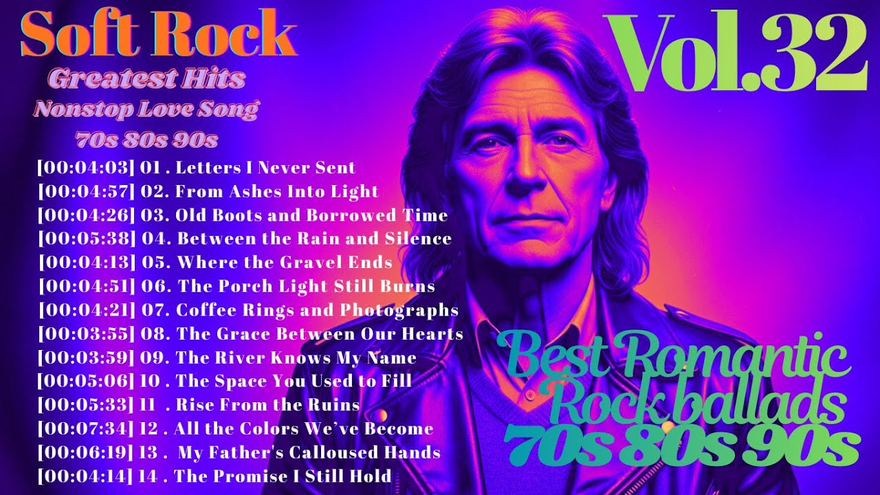 Best Love Songs 80's 90's - Rock Song Greatest Hits - Romantic Love Songs -Soft Rock Ballads #Vol.32