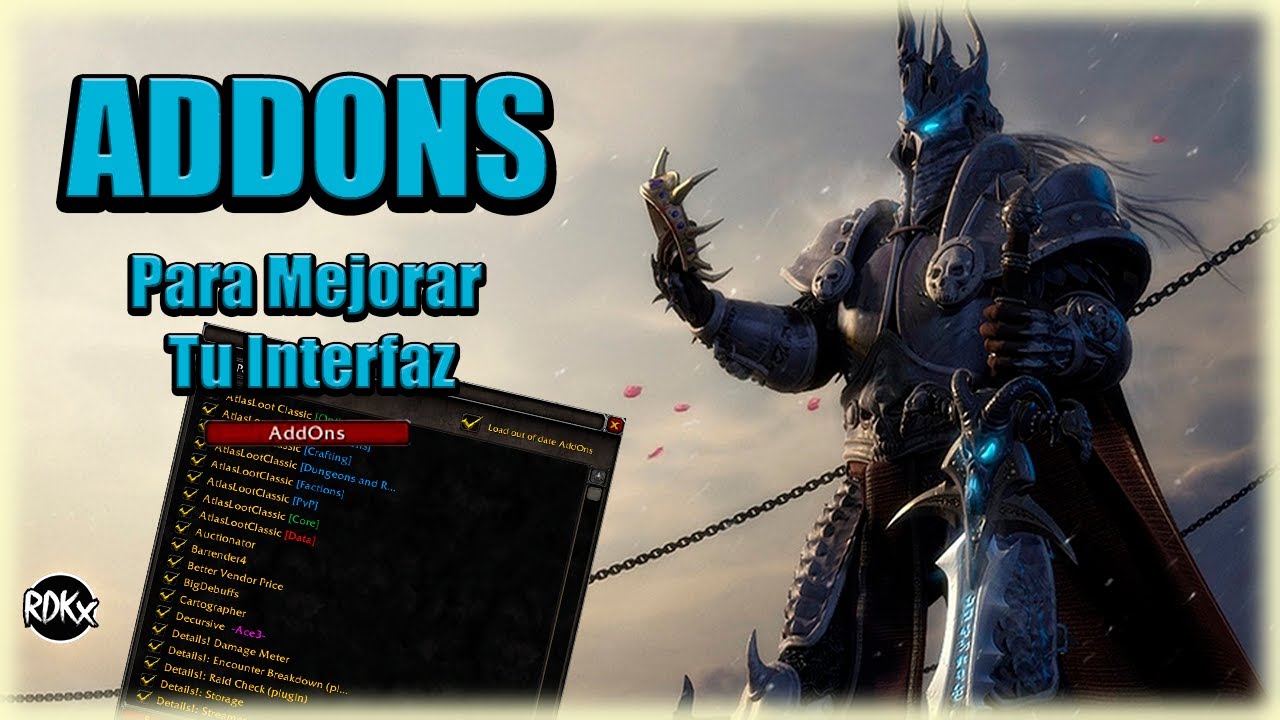 🔵ADDONS PARA MEJORAR TU INTERFAZ WOTLK CLASSIC!