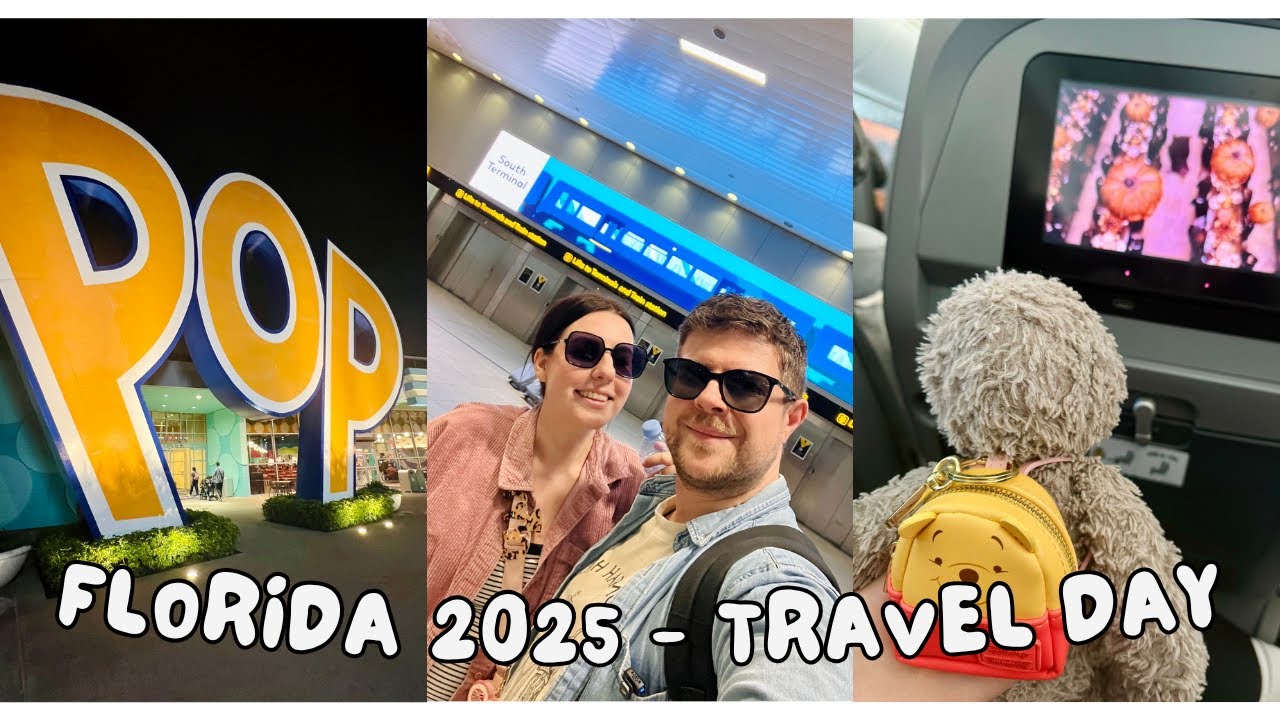 Walt Disney World 2025 - Travel Day | Heading from London Gatwick to Disney's Pop Century Resort!