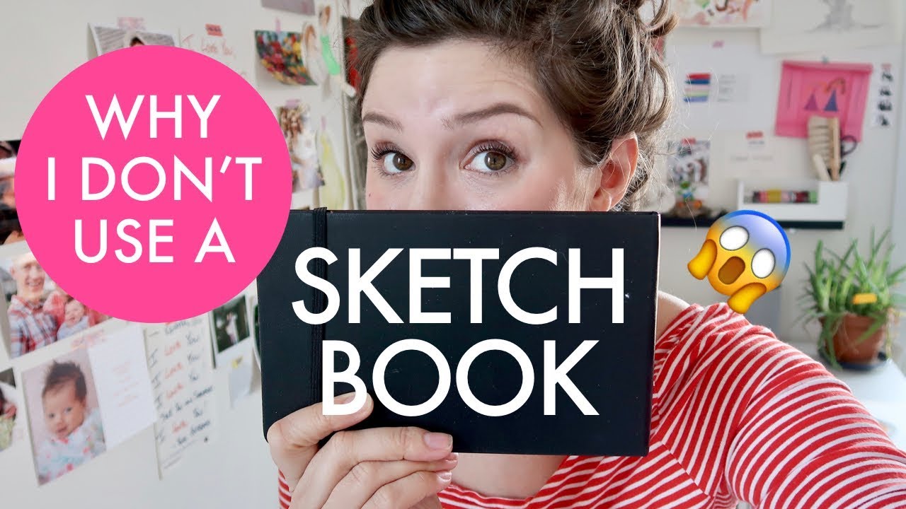 Art Confessions: I don't use a sketchbook!