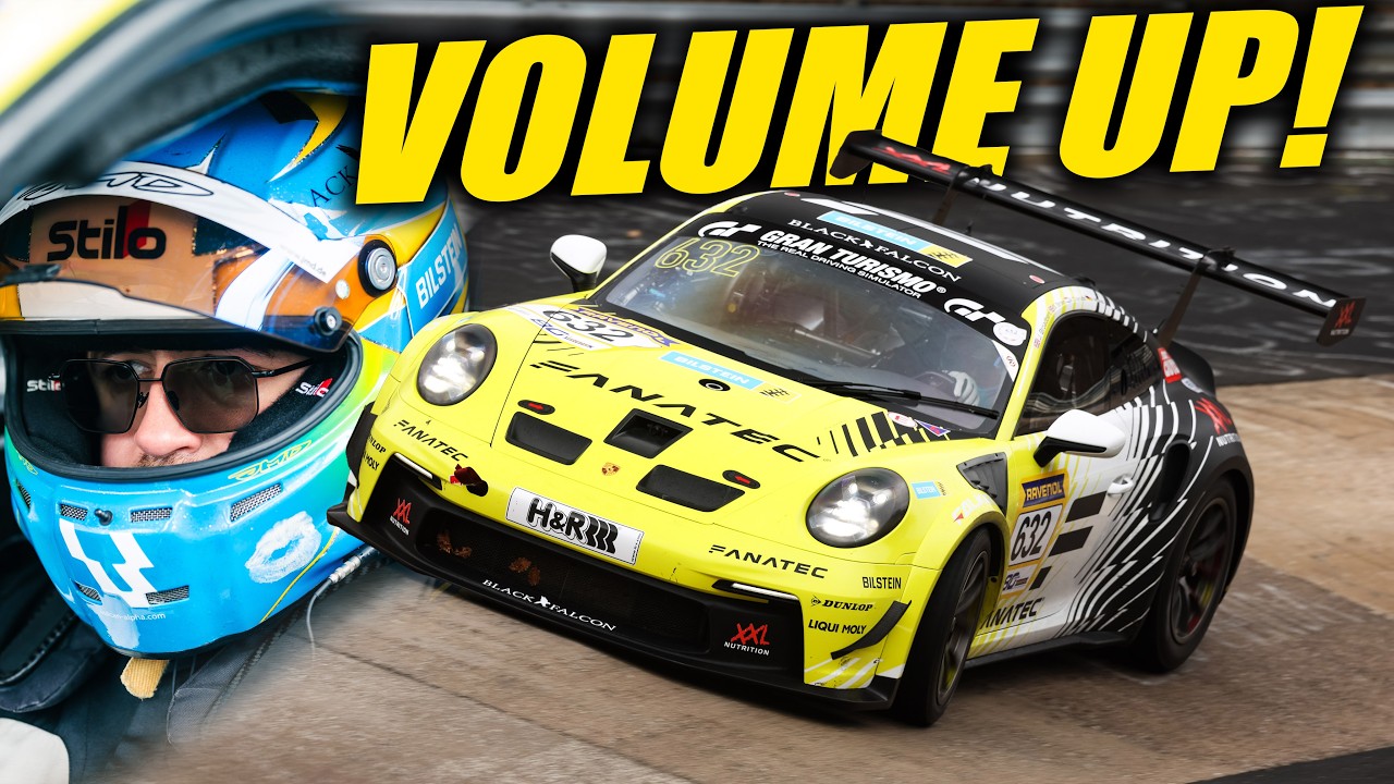 🔊SCREAMING Gears & Freezing Rain: Porsche GT3 Cup! // Nürburgring
