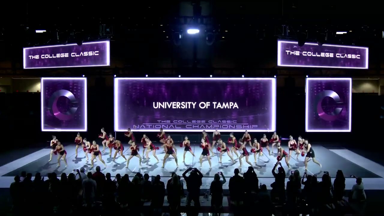 University of Tampa Dance Team Nationals Pom Routine
