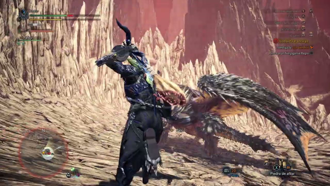 Monster Hunter World Iceborne: Ruiner Nergigante Boss Fight.