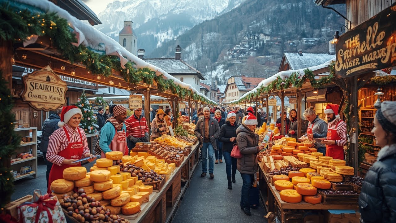 🧀 Bern Cheese Festival 🇨🇭 | 4K Walking Tour in Bern, Switzerland