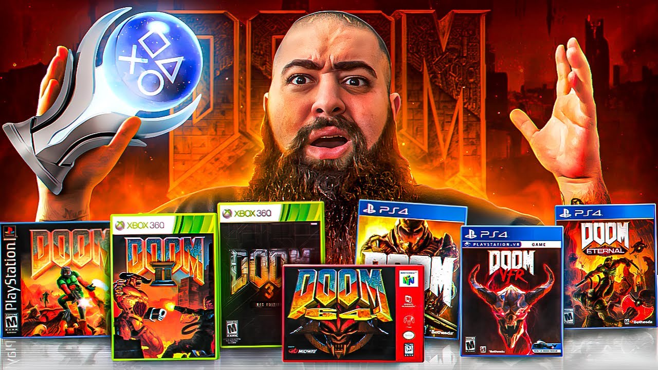 I Platinum'd Every Doom Game EVER