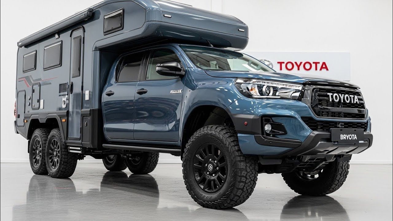 Автодом-кемпер Toyota Hike Cruze 6x6 2027 года | Роскошный внедорожник для экспедиций