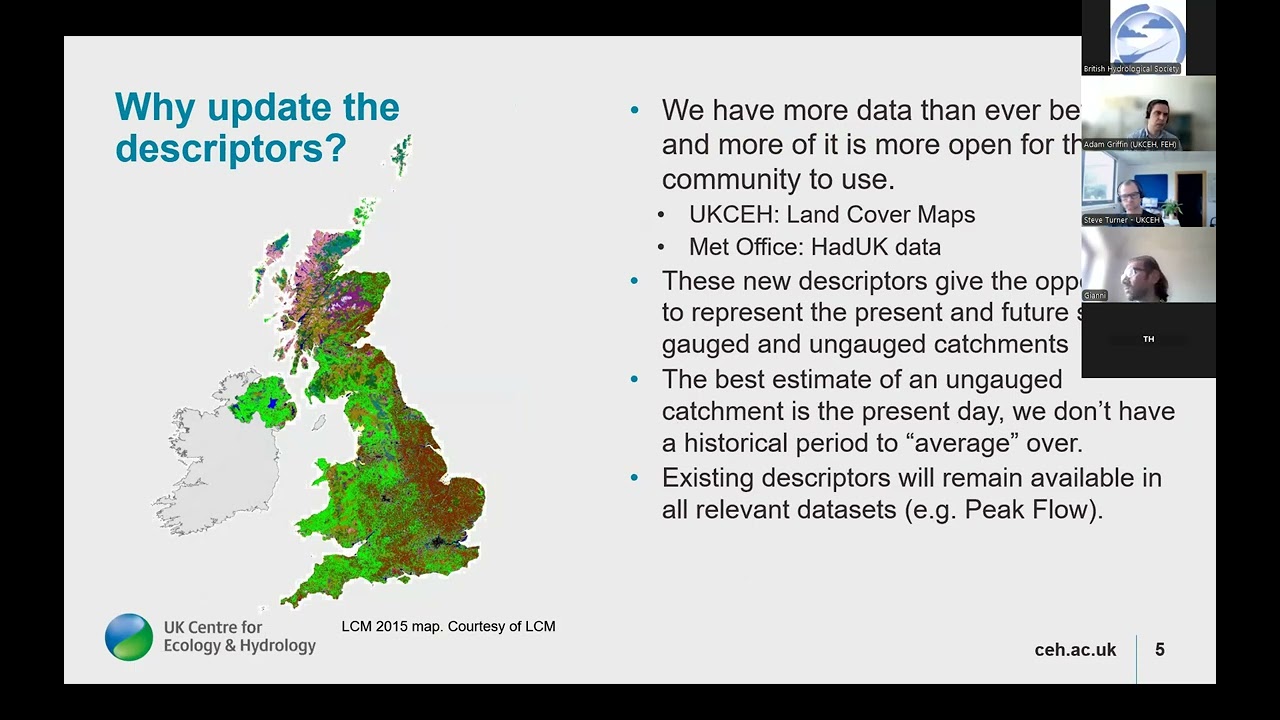 Updated catchment descriptors for the FEH 2025 Statistical Method