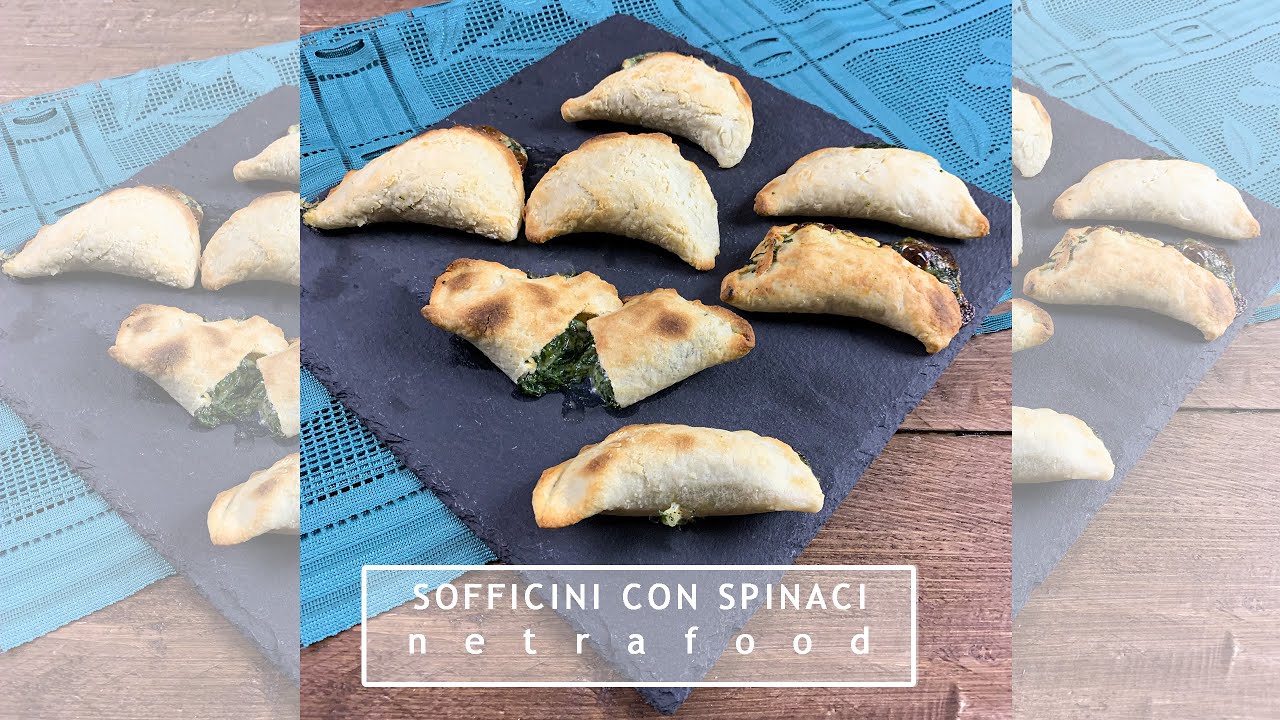 SOFFICINI CON SPINACI | no uova | senza lattosio