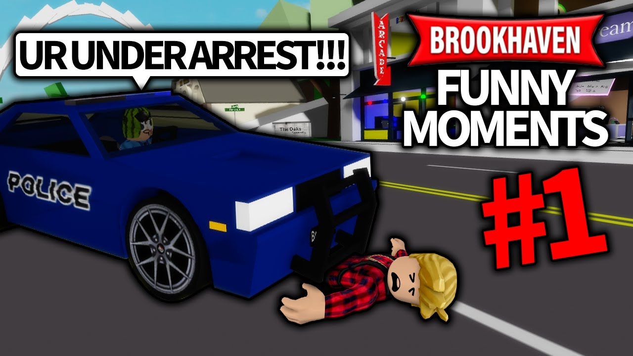 ROBLOX BROOKHAVEN 🏡RP FUNNY MOMENTS #1