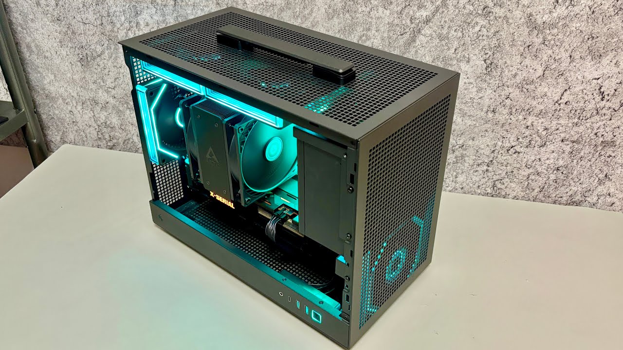 DeepCool CH160 PLUS PC Build – Tiny Size, Big Space in a Mini-mATX Frame