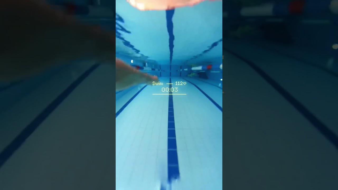 A low 10 seconds on 25m, not bad, can you swim faster? #swimming #swim