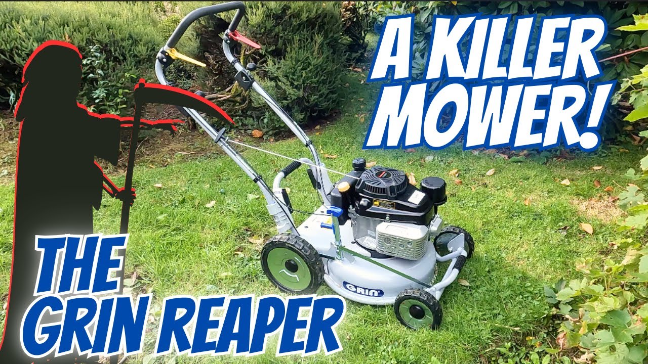 AMAZING MULCHING MOWER. GRIN PM46A KW Review...THIS IS A GAME CHANGER! #lewisgardenservicesltd