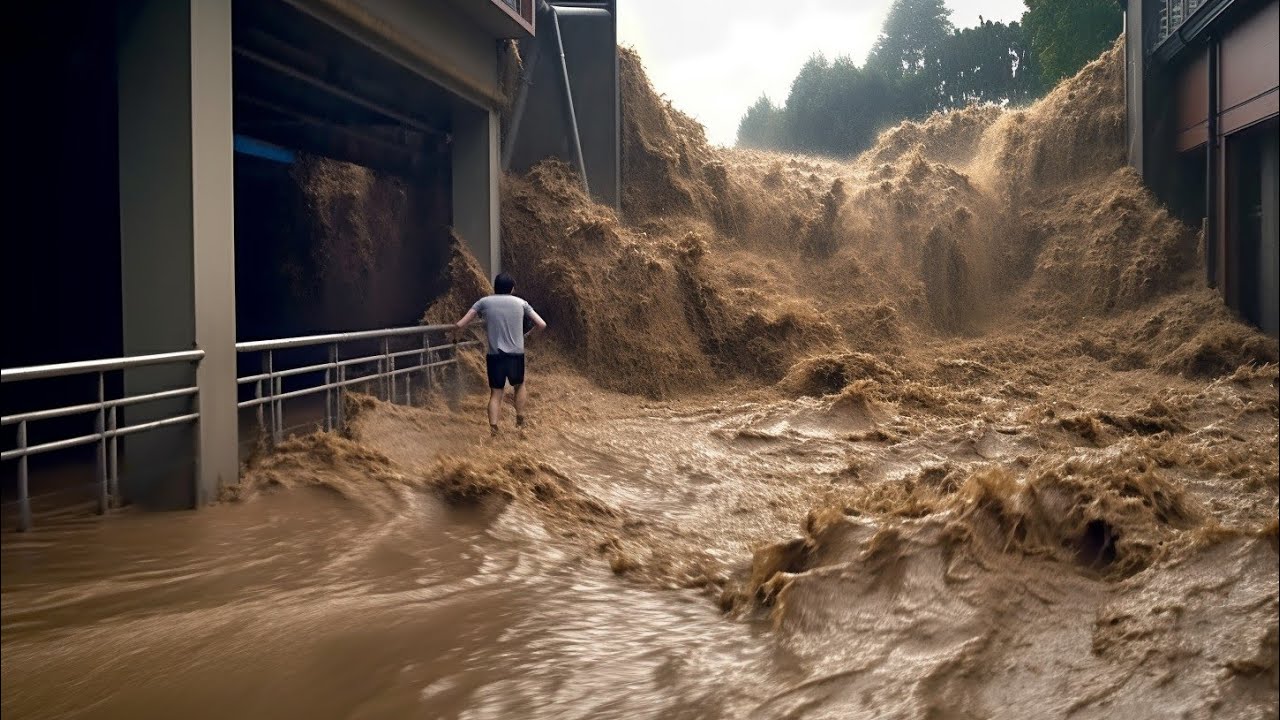 Flash Floods Swamp Northern Ireland City | Rebuilding Newry After Storm Ciarán