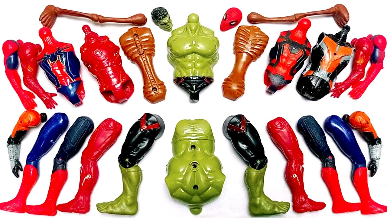 AVENGERS TOYS MARVEL'S IRONMAN, SPIDER-MAN 2,HULK SMASH,SIREN HEAD,ANT MAN SUPERHERO TOYS 