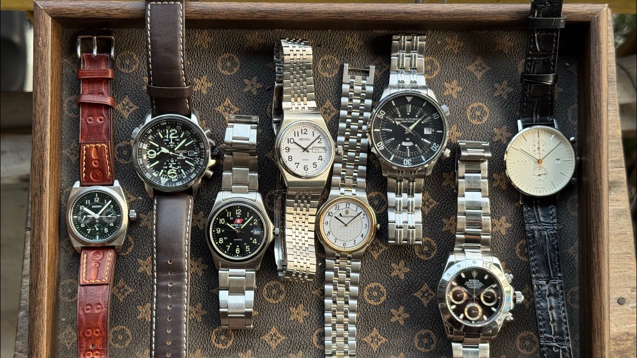 Mấy em hôm nay seiko sus swiss army orient rolex knot