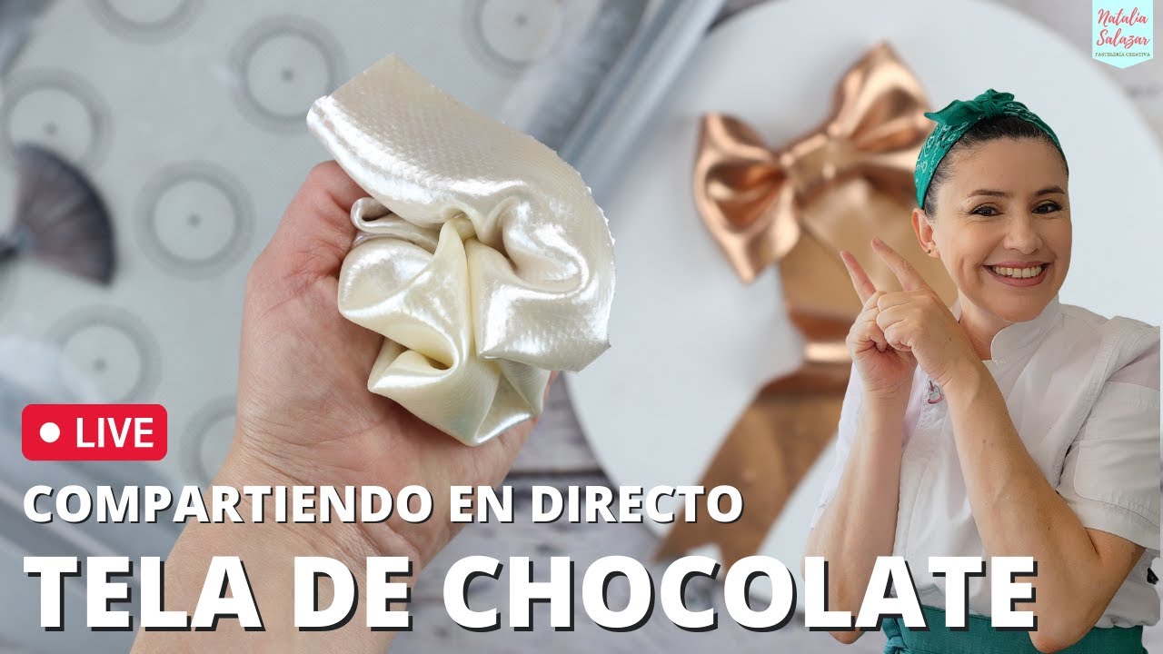 🔴Haz Conmigo TELA DE CHOCOLATE 🍫| En Directo| Natalia Salazar