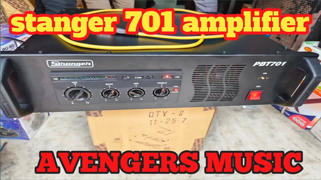 Avengers music নতুন stanger 701 মেশিন নিয়ে আসা হলো 