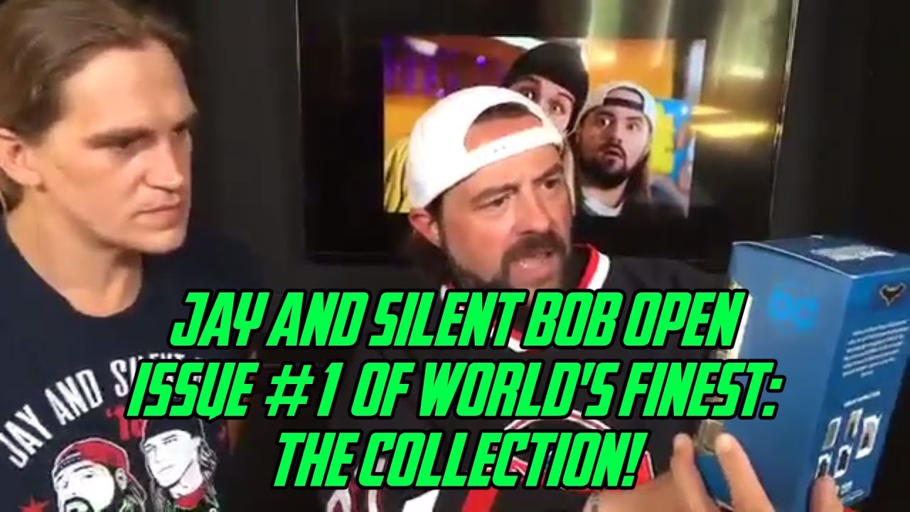 Jay and Silent Bob Open Issue #1 of World's Finest: The Collection!