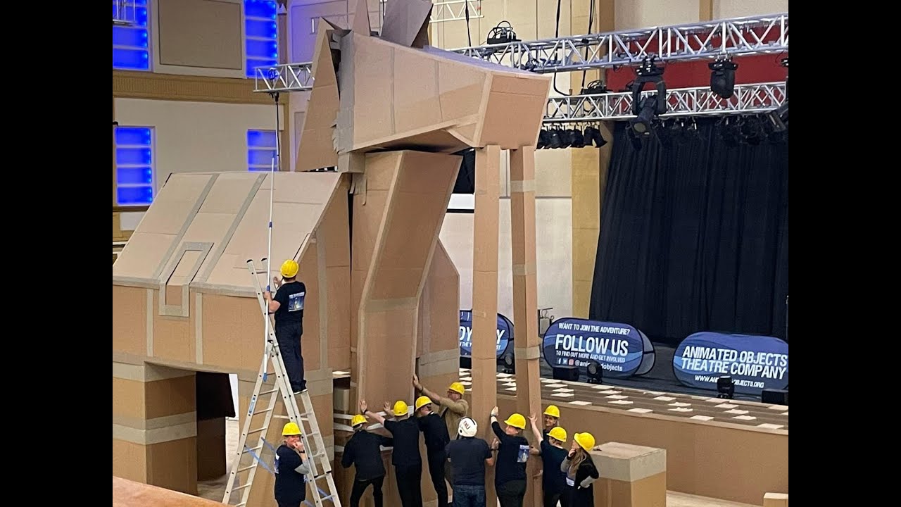 The Trojan Horse - an epic cardboard build!