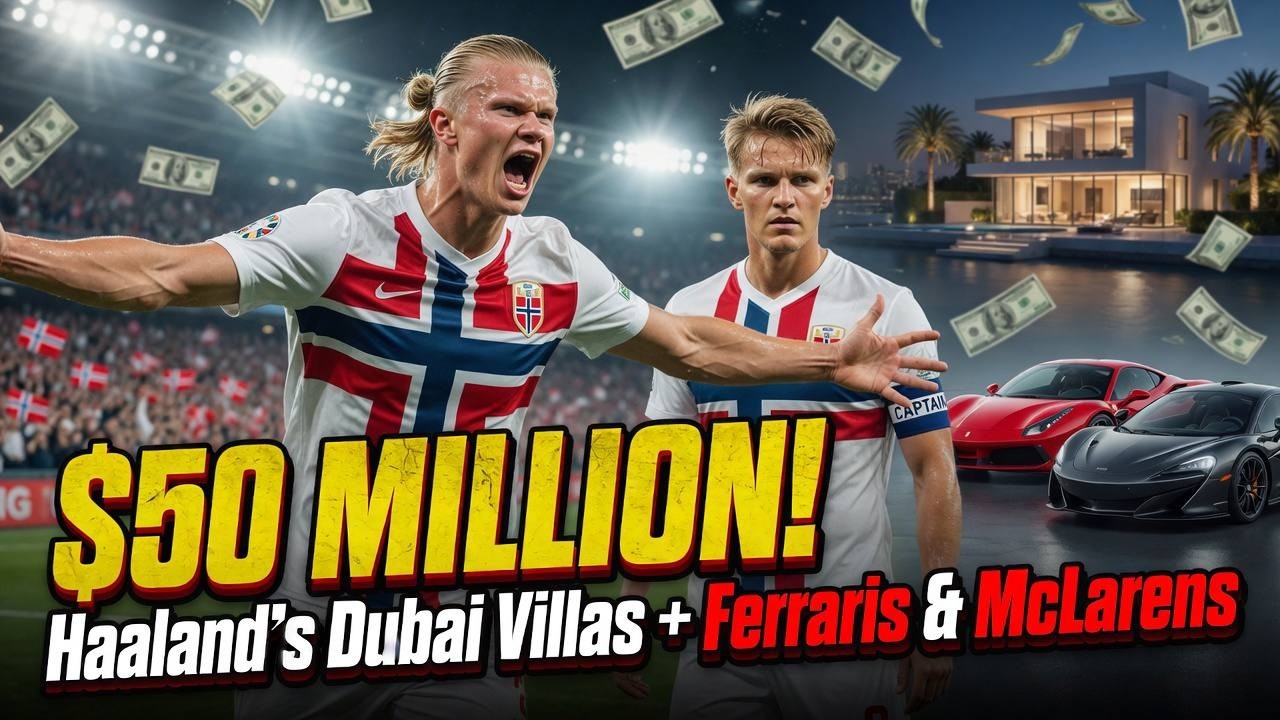 Norway Wins the 2026 World Cup? Real Prize Money:$50M Villas in Dubai Ferraris McLarens for Haaland!