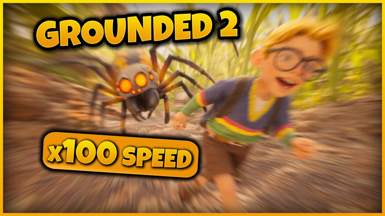 Can I Beat Grounded 2 Before It Reaches x100 SPEED?