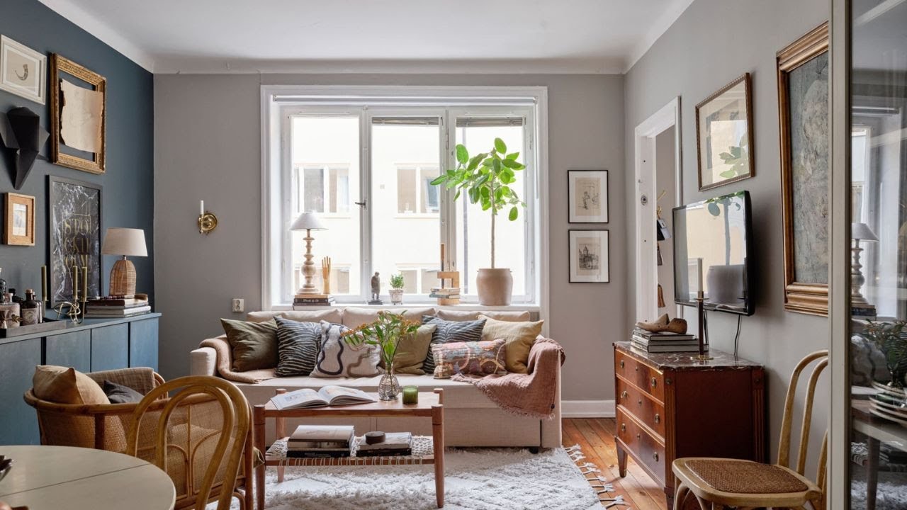 Scandinavian apartments with playful vibes