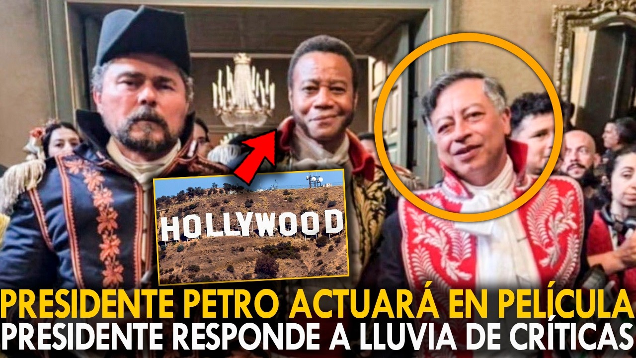 ¡ATENCIÓN! PRESIDENTE PETRO ACTUARÁ EN PELÍCULA DE CINE. PRESIDENTE RESPONDE A LLUVIA DE CRÍTICAS