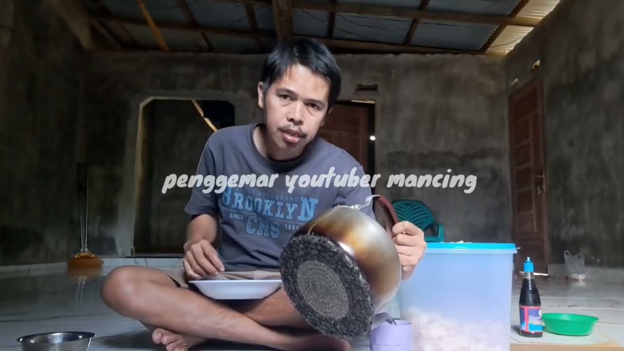 Sarapan pagi dengan menu sambal ikan gabus pasir