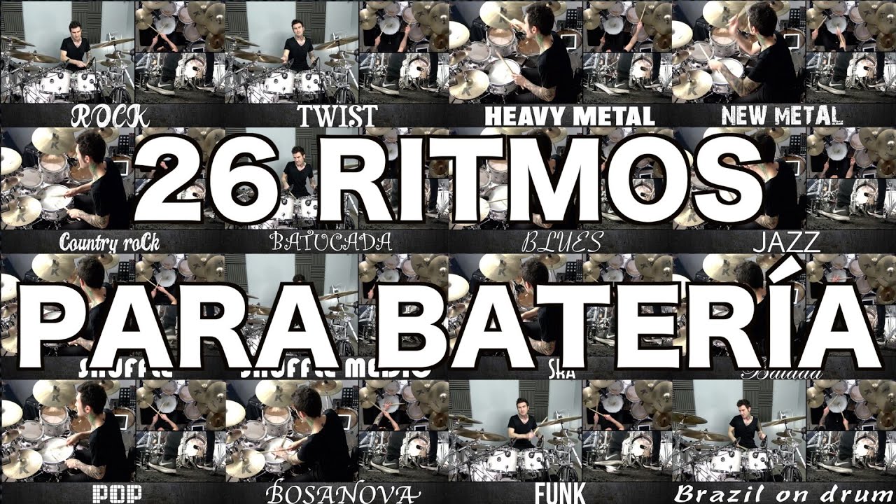 26 ritmos para bateria - 1ªparte