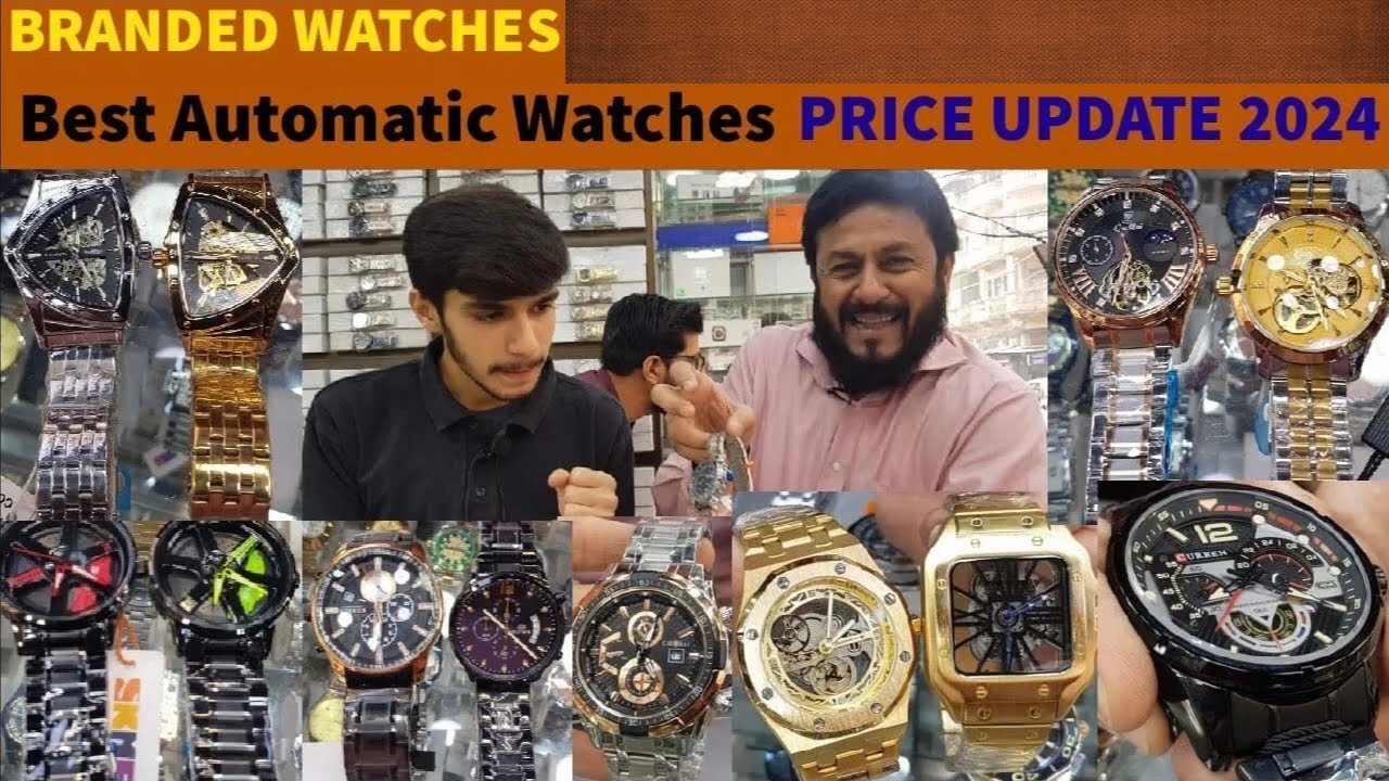Branded Hand Watches in Karachi | Watches for Men | Watches in Pakistan | Bolton Market Karachi 2024