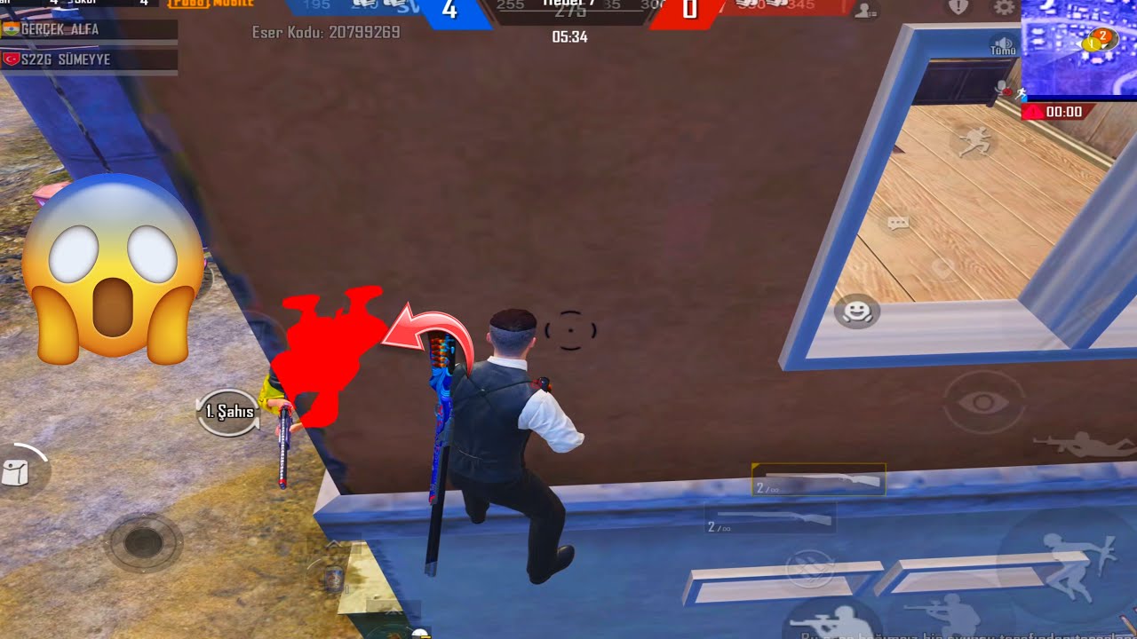 SEN BANA PUSUMU KURDUN🤣🤣🤣 - PubgMobile 