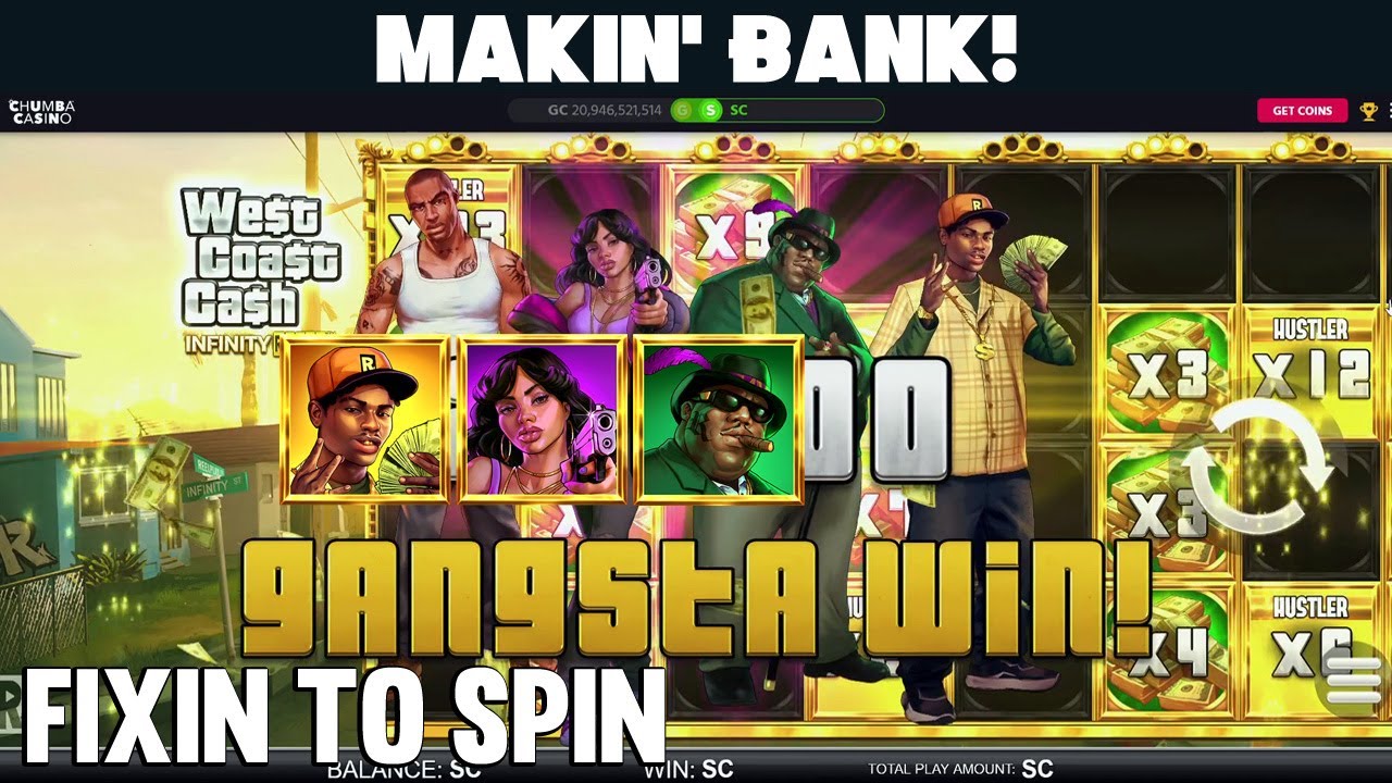 MAKIN' BANK! **NEW** West Coast Cash $$$ Chumba Casino