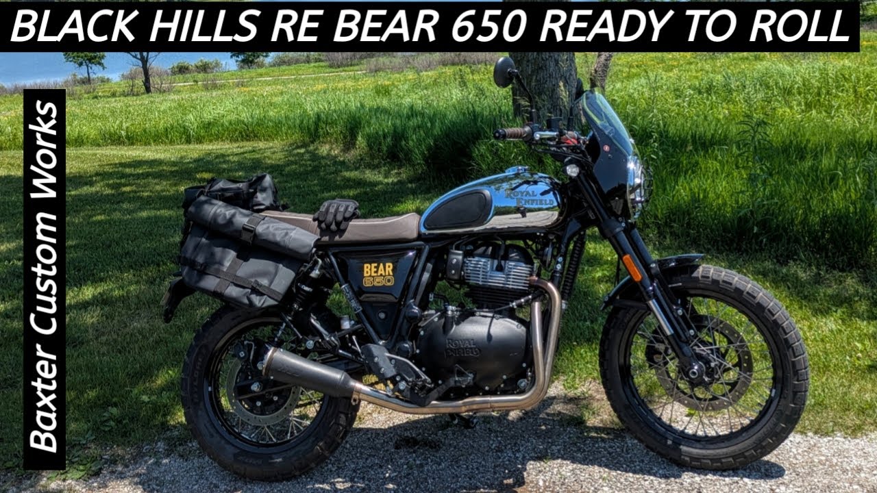 RE Bear 650 - Long Ride Special from Baxter Custom Works - Wahoo!