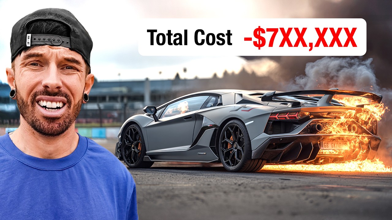 Я ВОССТАНОВИЛ ПОВРЕЖДЕННЫЙ ПОЖАРОМ LAMBORGHINI SVJ