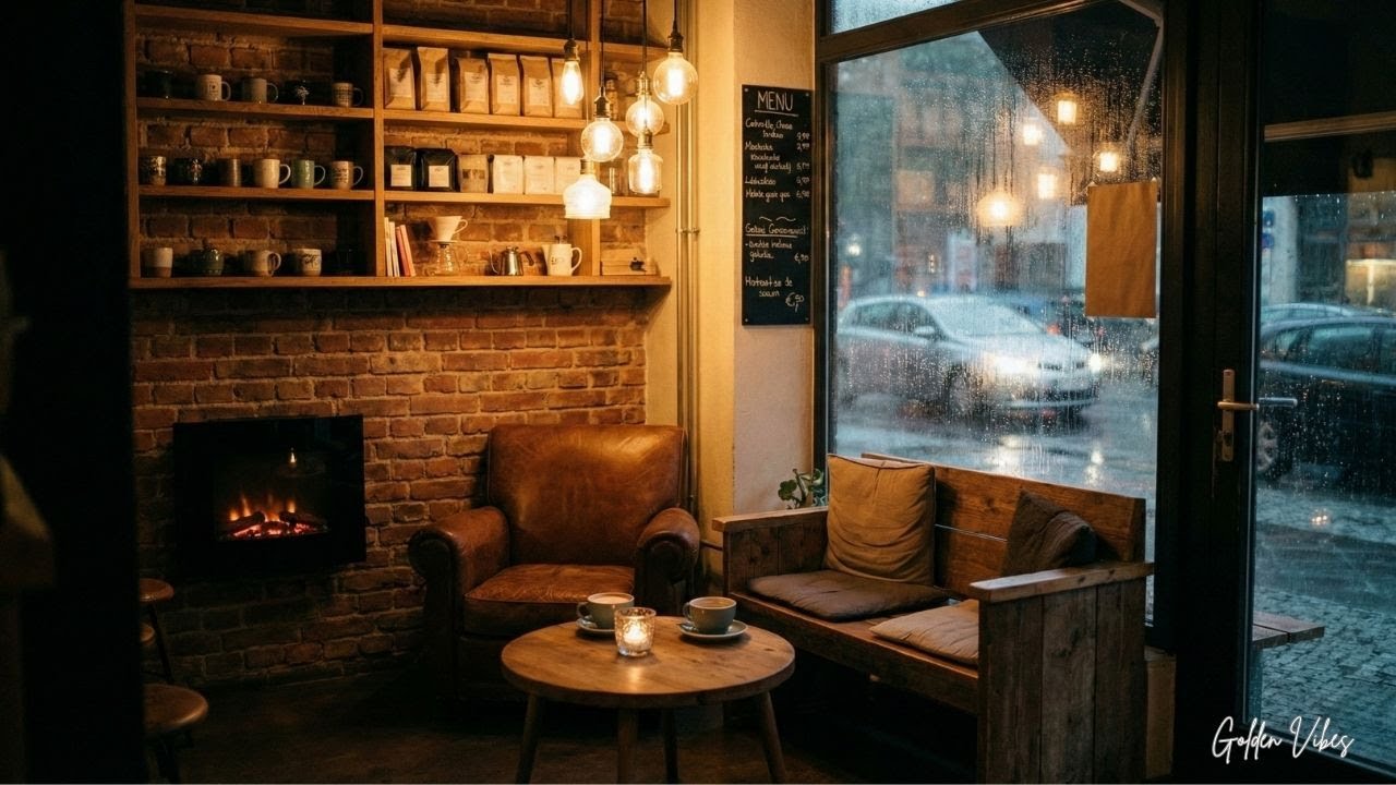 (LIVE) Cozy Jazz Café ☕ | Smooth Background Jazz for Work & Study