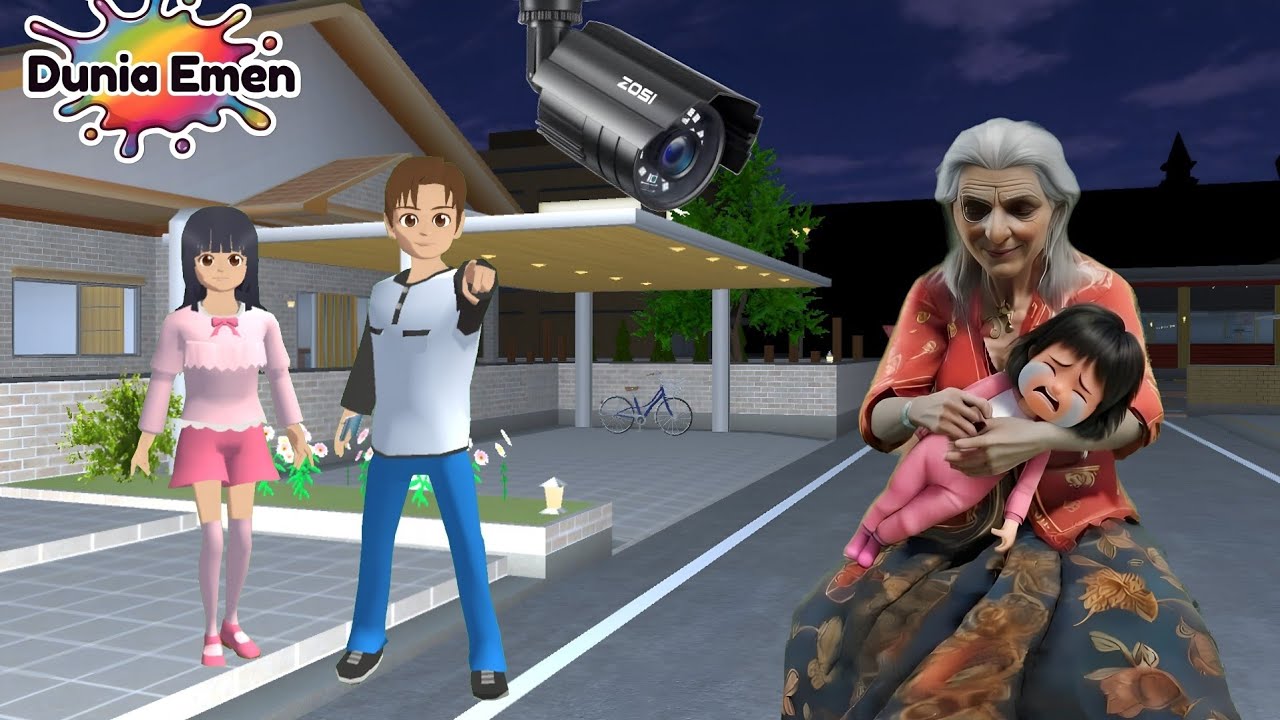 Yuta Mio Panik 😱😱😱 BABY CELINE DI CULIK OLEH NENEK PAKANDE | Sakura School Simulator