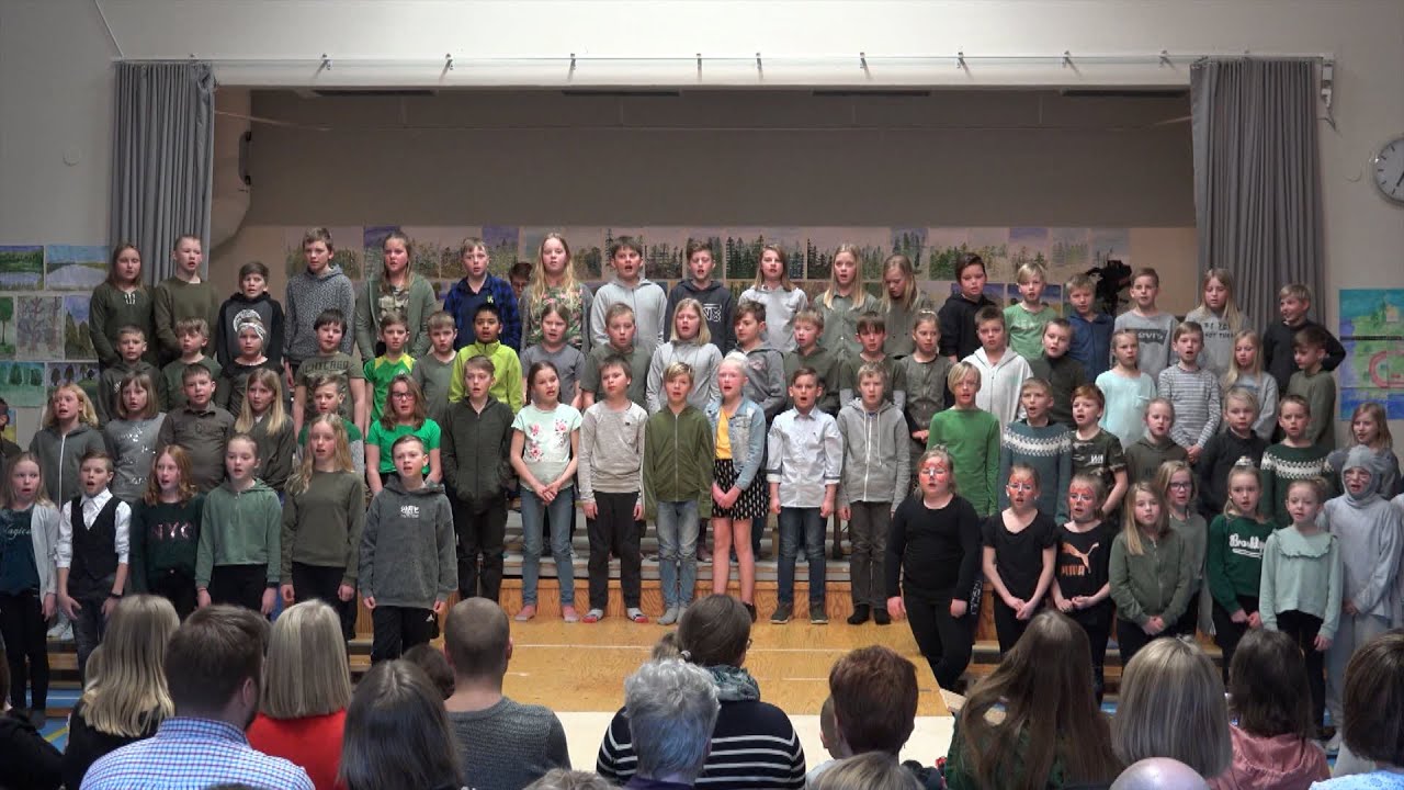 Holm skolas musikal 10.4.2019 / Larsmo När-TV