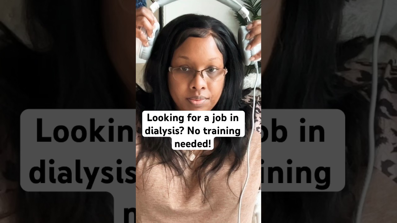 Looking for a job in dialysis as a Nurse or PCT? #dialysis #nurse  #pct